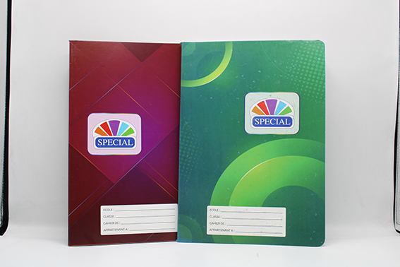 Cahier grand format 96 pages (10pqts x 12pces) Spécial