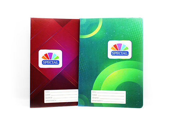 Cahier grand format 180 pages (10pqts x 6pces) Spécial