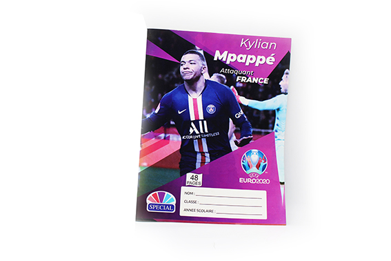 Cahier petit format 48 pages (24pqts x 12pces) Spécial