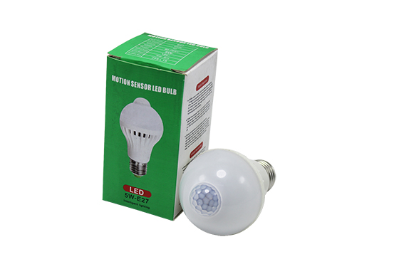 Ampoule led avec détecteur de mouvement E27 5W AC175-265V ME00695