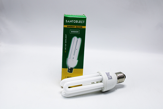 Ampoule économique l/j 3U E27 15W 12V ME01878 Santoelect