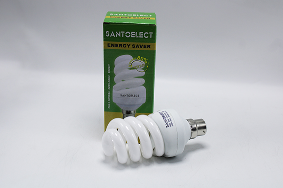 Ampoule économique l/j spirale B22 20W ME01908 (N) Santoelect