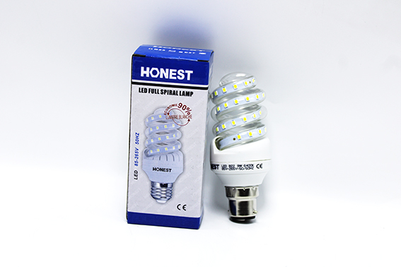 Ampoule spirale led l/j 9W ME02323 (B22) Honest