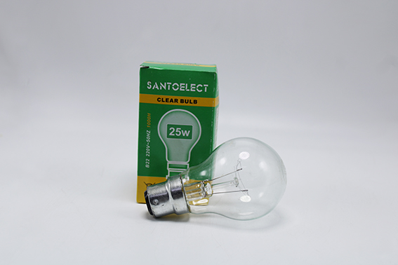 Ampoule incandescente transparente B22 25W ME00515 Santoelect