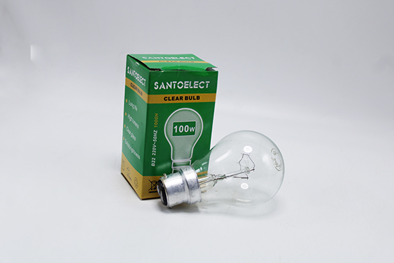 Ampoule incandescente transparente B22 100W ME00519 Santoelect