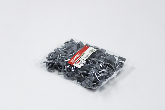 Attache-fil 10mm gris (100p) M030060 Honest