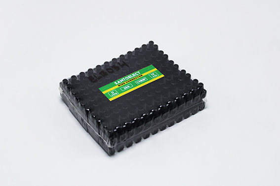 Barrette-domino noire (laiton) 20A M029014 Santoelect