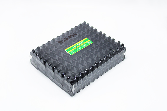 Barrette-domino noire (laiton) 60A 25mm² M029016 Santoelect