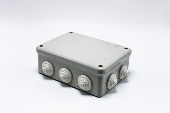 Boite de dérivation rectangle gris 16x11,8x6cm MZ08831