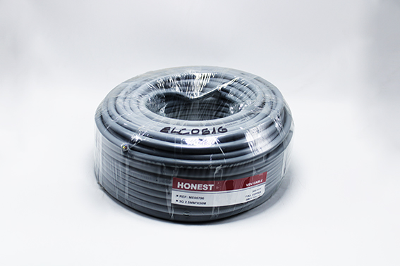 Câble VGV 3x2,5mm² gris 50m 300/500V (100% cuivre) ME00796 Honest