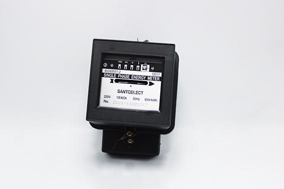 Compteur divisionnaire monophasé 220V 10(40)A 50Hz 600R/KWH MZ10060 Santoelect