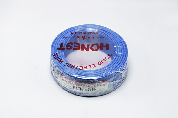 Fil isolé 1Gx1,5mm² 100m 450/750V (100% cuivre) bleu ME00730 Honest