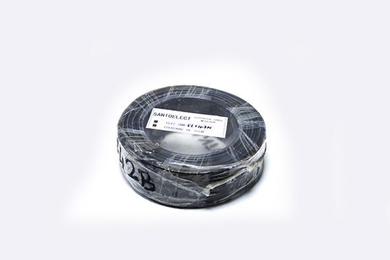 Fil isolé a 1Gx2,5mm² 100m noir ME00742B Santoelect