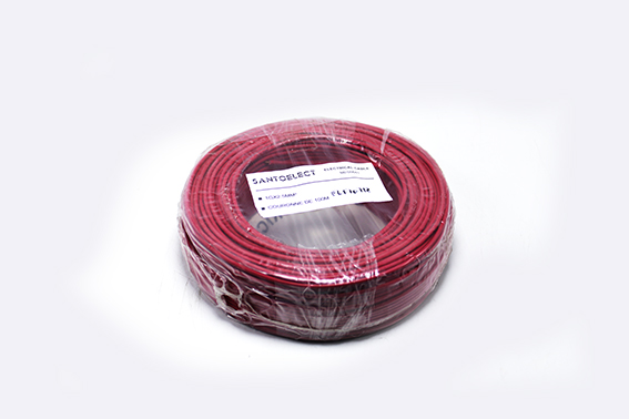 Fil isolé a 1Gx2,5mm² 100m rouge ME00841 Santoelect