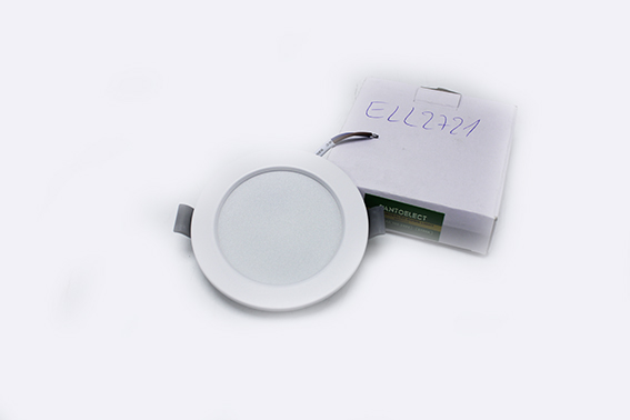 Lampe plafonnière led ronde Ø95mm 100-240V 7W 6500K ME01711 Santoelect