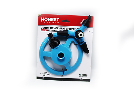 Arroseur rotatif à 3 bras 15x15x8,5cm HT-471371 Honest