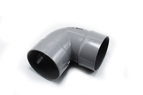 Coude PVC gris 100mm F/F 90° M022604 Era