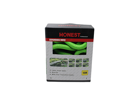 Tuyau d'arrosage extensible anti-UV QS 2500D 15m HT-471957 Honest