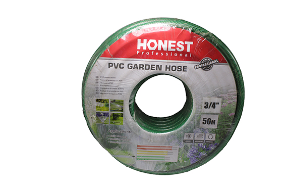 Tuyau d'arrosage vert 5/8" 19mm x2,0mm 50m MZ08723 Honest