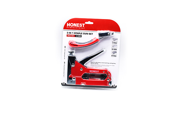 Agrafeuse à bois 3 en 1 (avec agrafes) HT-677951