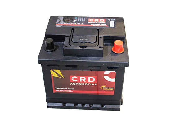 Batterie-voiture 12V T/B 50AH+D CMF55017 DIN50 CRD