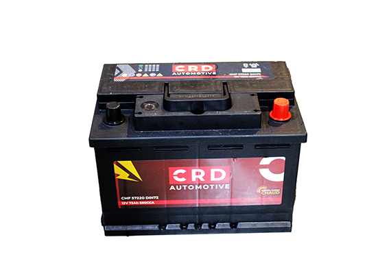 Batterie-voiture 12V T/B 72AH+D CMF57220 DIN72 CRD