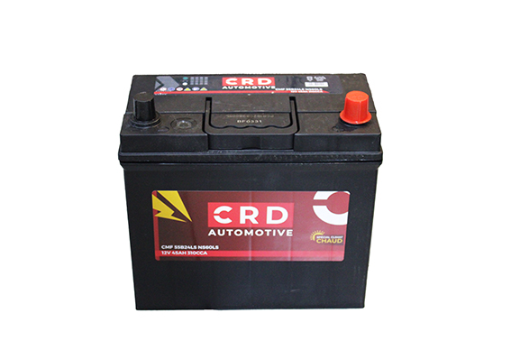 Batterie-voiture 12V T/H 45AH+D type japonais CMF55B24LS NS60LS CRD