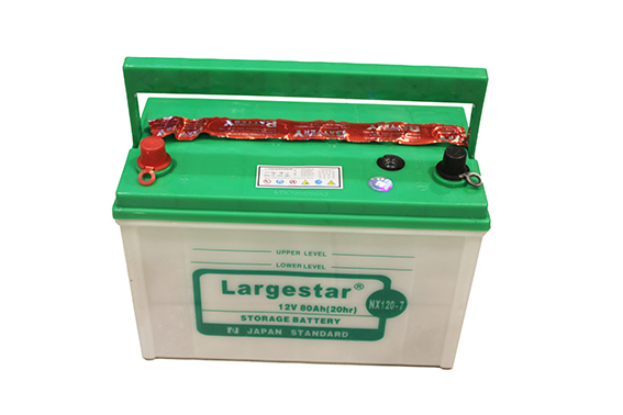 Batterie-voiture T/N 80AH NX120-7 Largestar