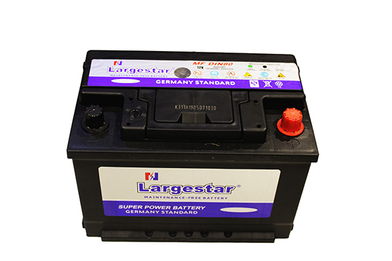 Batterie-voiture T/B sans entretien 80AH MFDIN80 Largestar