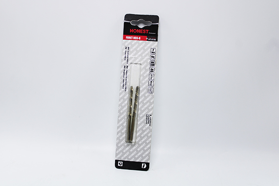 Mèche forêt en cobalt 4,5mm (2pcs) DIN338 HSS-G HT-5156 Honest