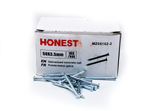 Pointe-beton galva 50x3,5mm MZ08162-2 Honest