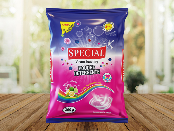 Détergent en poudre 300g x15pcs Spécial
