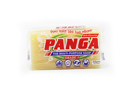 Savon à la glycérine 200g blanc Panga (ctn de 48 mrx)